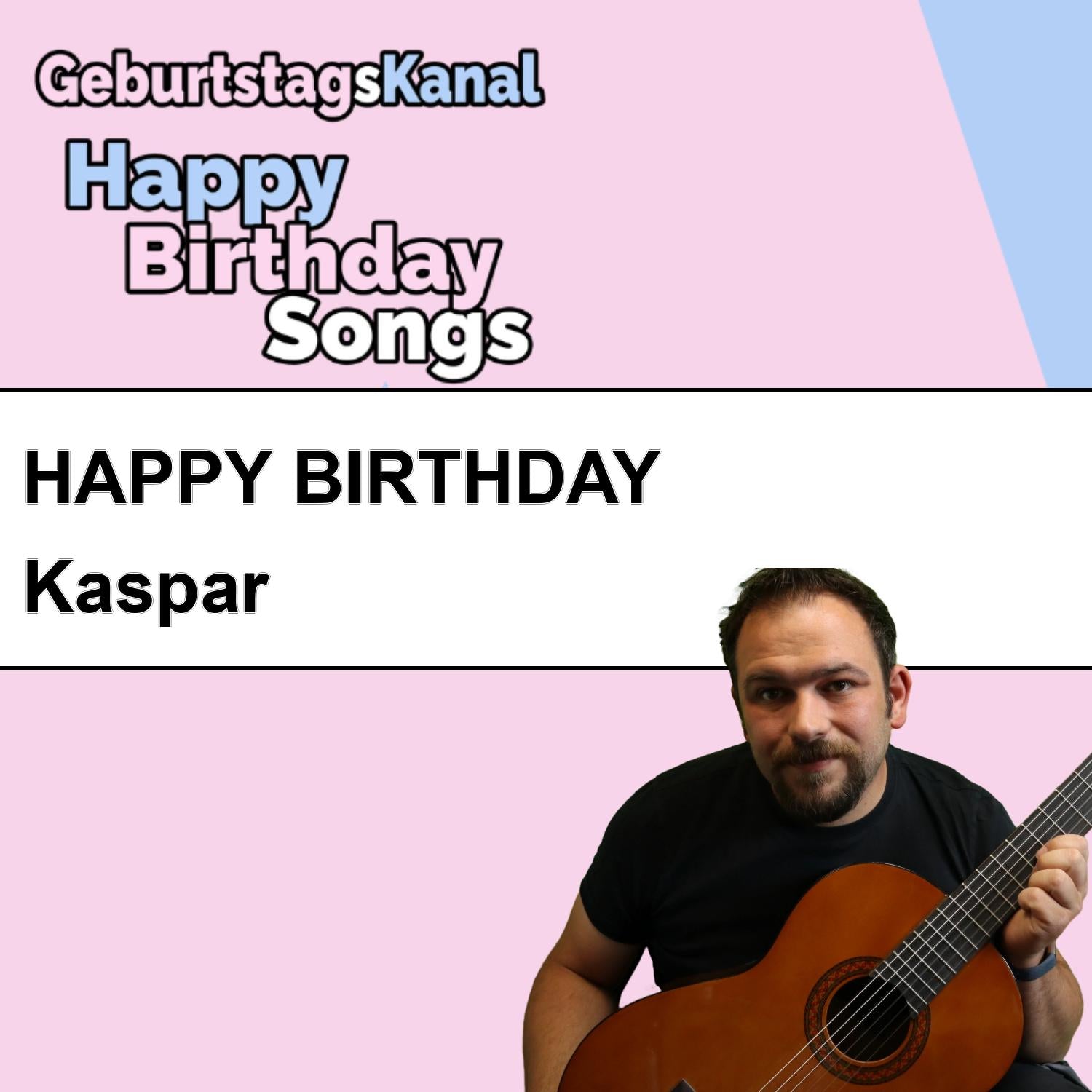 Produktbild Happy Birthday to you Kaspar mit Wunschgrußbotschaft